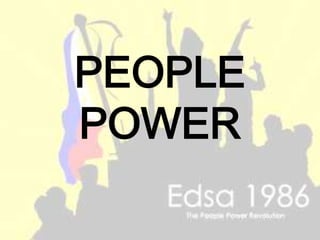 PEOPLE
POWER
 