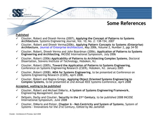 Is there a Role for Patterns in Enterprise Architecture?