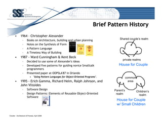 Is there a Role for Patterns in Enterprise Architecture?