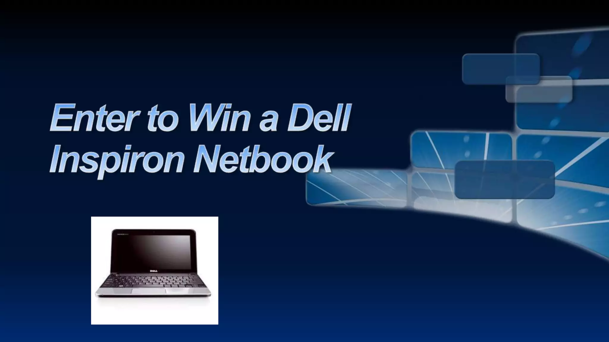 Enter to Win a Dell InspironNetbook