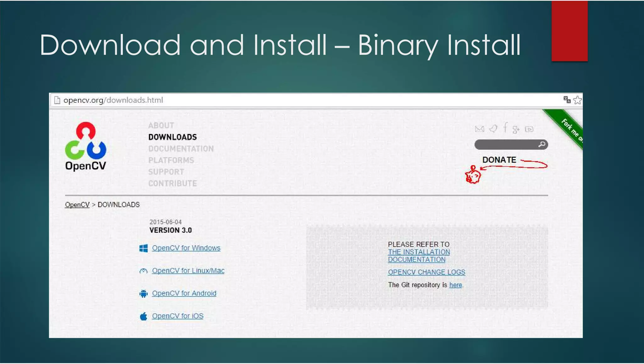 Download and Install – Binary Install 