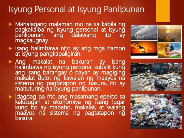 isyung panlipunan photo essay