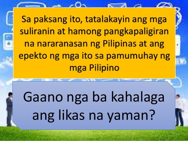 Mga Kontemporaryong Isyu Sa Pilipinas