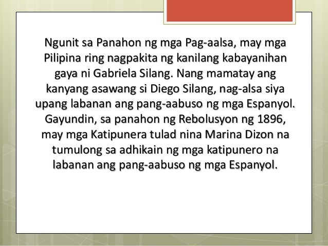 Gender Role Ng Mga Kalalakihan Sa Panahon Ng Amerikano