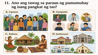 Araling Panlipunan 10 Summative Test  (1st Academic Term).pptx
