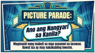 AP 10 Term 1 Week 10 Day 1.pptx IMPLIKASYON SA SULIRANIN SA PAGGAWA