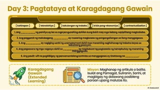 AP 10 Term 1 Week 9 Day 1-5.pptx IMPLIKASYON NG IBA'T IBANG SULIRANIN SA PAGGAWA