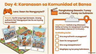 AP 10 Term 1 Week 9 Day 1-5.pptx IMPLIKASYON NG IBA'T IBANG SULIRANIN SA PAGGAWA