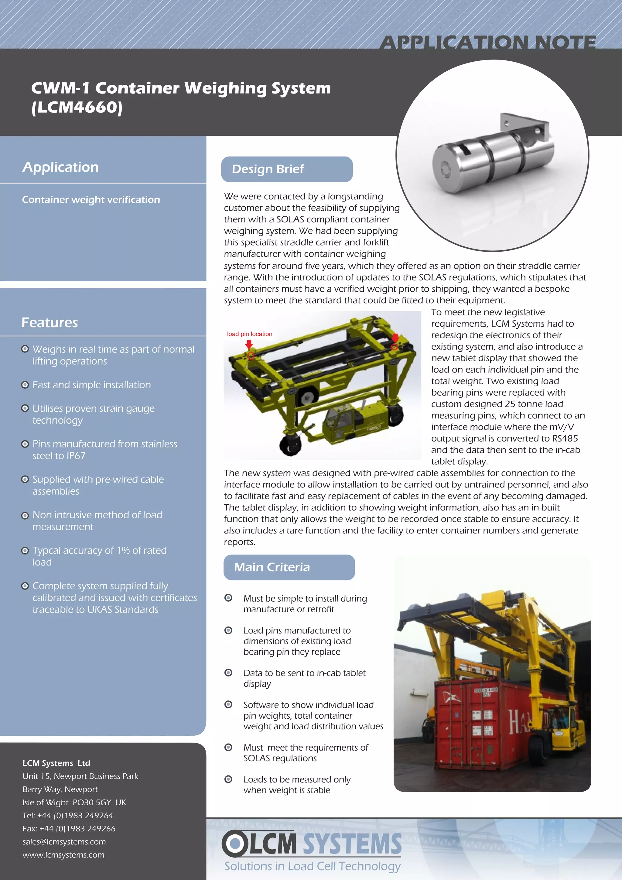 Ap111 lcm4660 container weighing system PDF