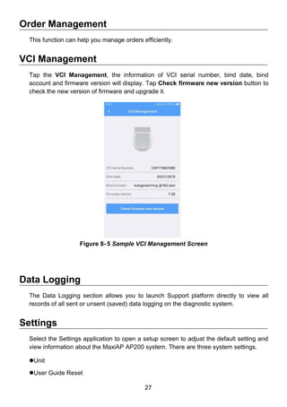 Autel AP200 User’s Manual | PDF