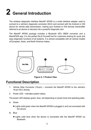Autel AP200 User’s Manual | PDF