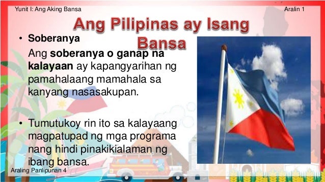 Araling Panlipunan Grade 4 Yunit 1 Aralin 1