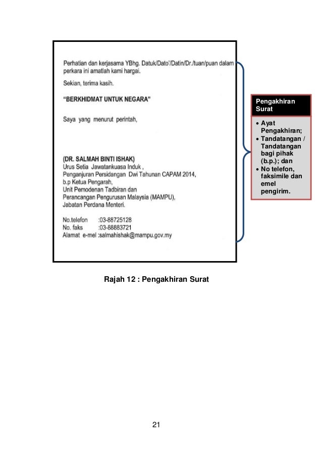 Ap 5 tahun 2014 pdf(penulisan surat rasmi)