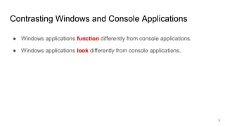 Advanced Programming lecture 6 windows form application | PDF