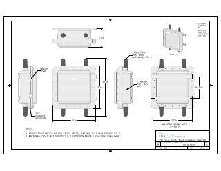 Wireless Access Point Enclosure for Hazardous Industrial Locations