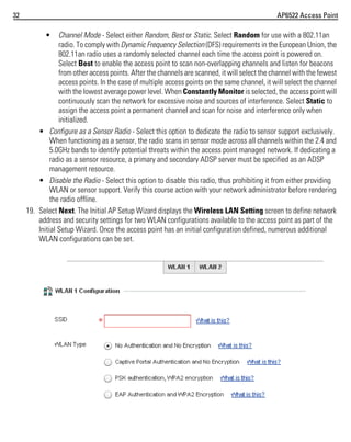 Ap6522 access point installation guide | PDF