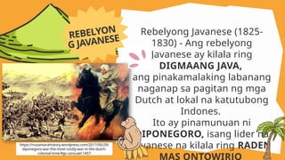 Digmaang Java AP7 MATATAG Q2 Week 4-1 Pamamaraan at Patakarang Kolonyal ng mga Dutch ...
