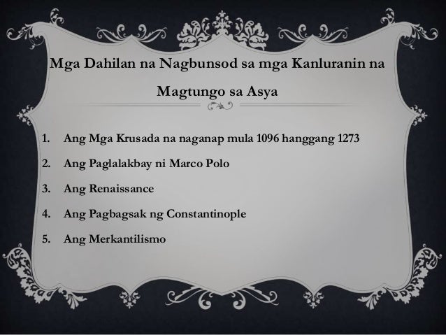 Timog At Kanlurang Asya Sa Transisyunal At Makabagong Panahon