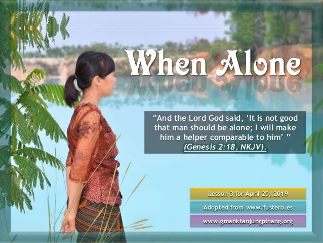 Sabbath School Lesson 4 2nd Quarter 19