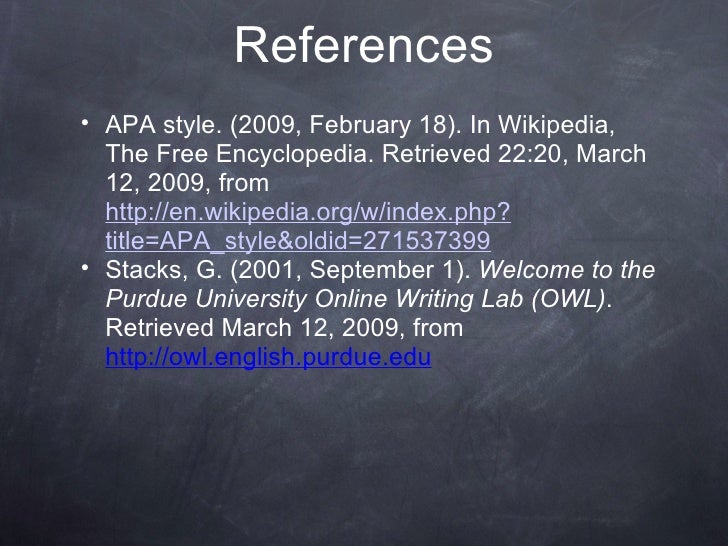 apa style email