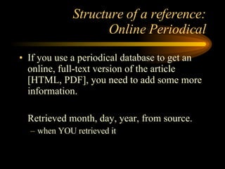 APA Format Examples | PPT