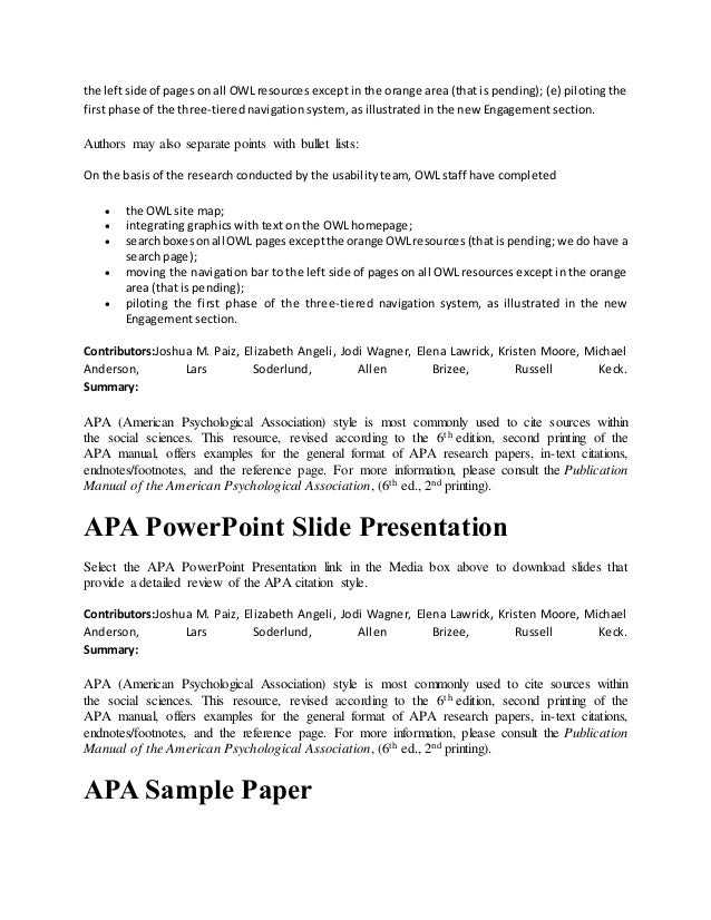 publication manual of apa 6th edition download