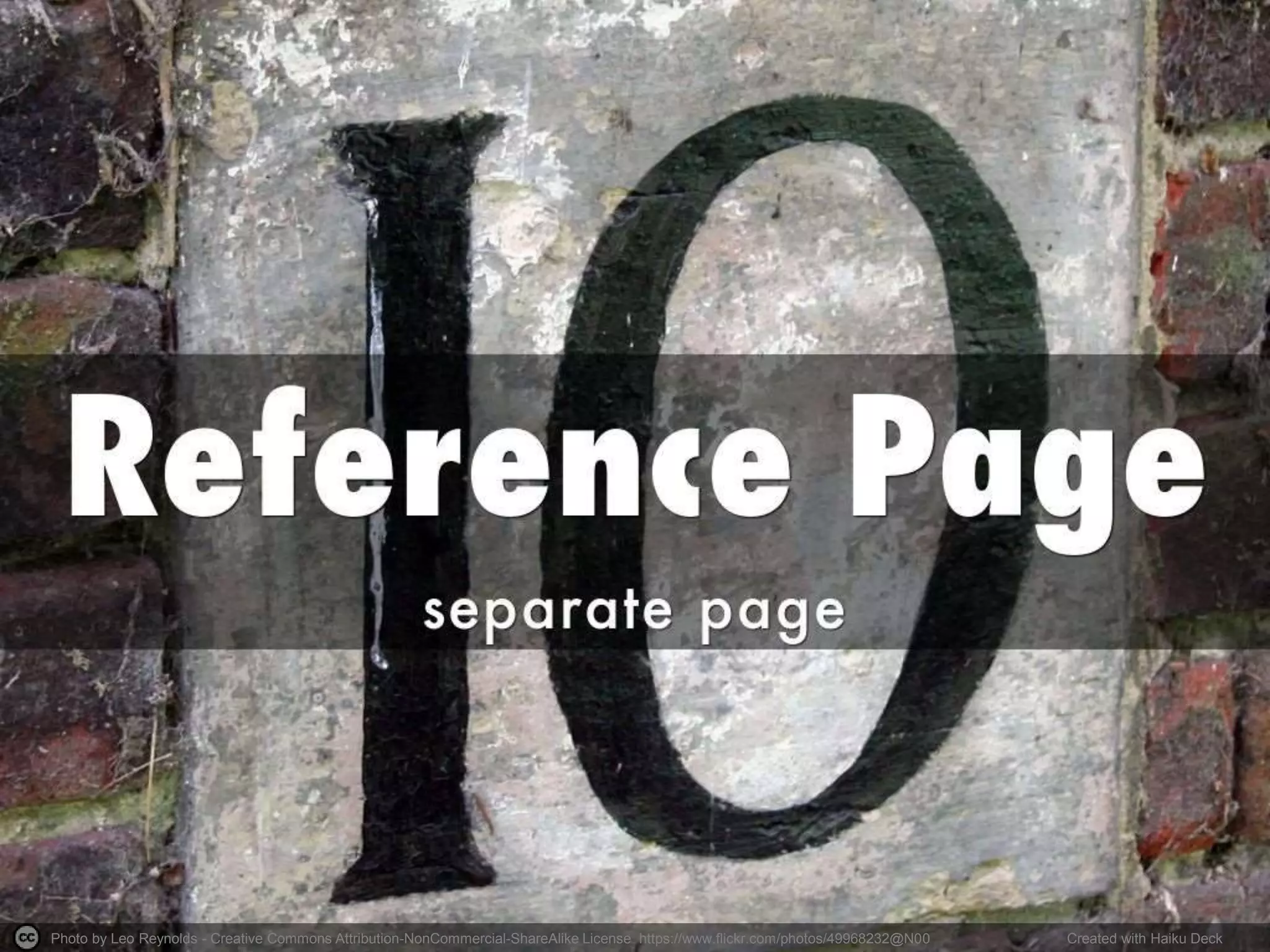 Photo by Leo Reynolds - Creative Commons Attribution-NonCommercial-ShareAlike License https://www.flickr.com/photos/49968232@N00 Created with Haiku Deck
 