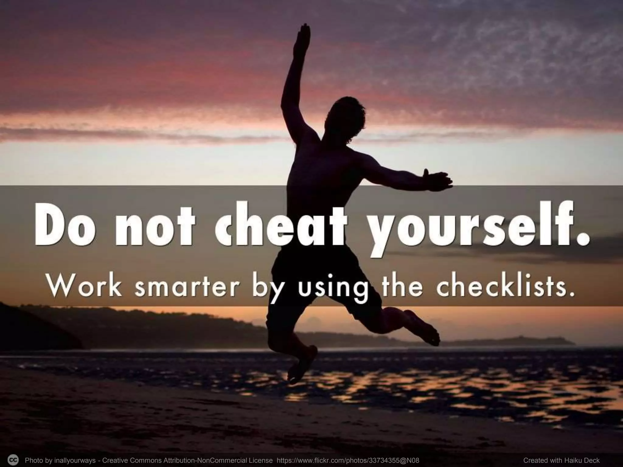 Photo by inallyourways - Creative Commons Attribution-NonCommercial License https://www.flickr.com/photos/33734355@N08 Created with Haiku Deck
 