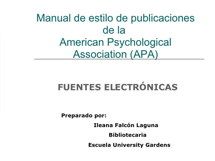 Connect With APA Style
