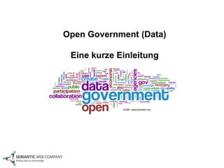 Open Government (Data)

 Eine kurze Einleitung




             Grafik: openchandler.org
 