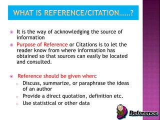 Reference Writing Style: American Psychological Association (APA) | PPTX
