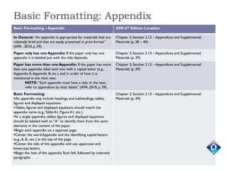 APA 6th Ed Tutorial v10 | PDF