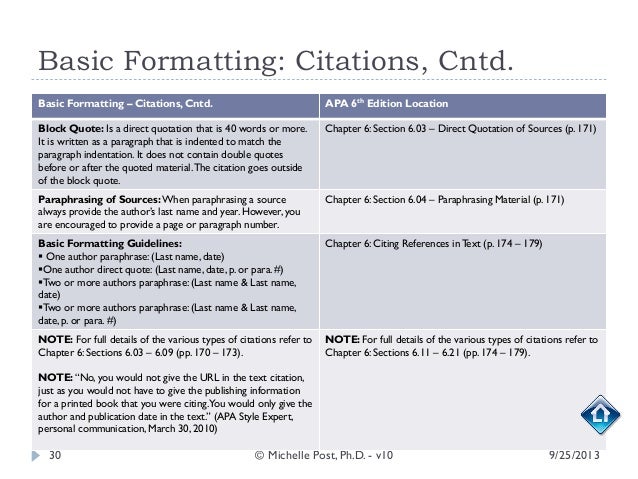 Apa 6th Ed Tutorial V10 Apa 6th Ed Tutorial V10