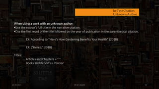 Apa 7 Th Style Manual