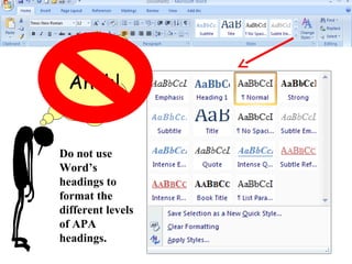 Apa advanced lr | PPT