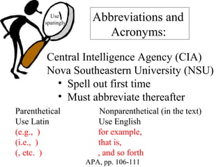Apa advanced lr | PPT
