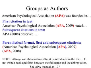Apa advanced lr | PPT