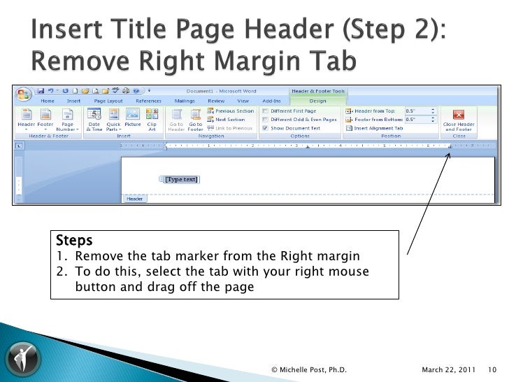 apa 6th ed ms word 2007 template tutorial v1