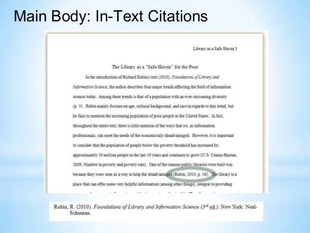 Apa 7th edition body format image