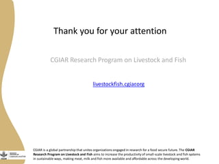 The opportunities and challenges for livestock and aquaculture research for development in Asia