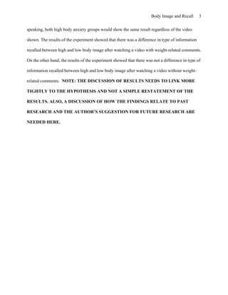 Apa article summary example | PDF