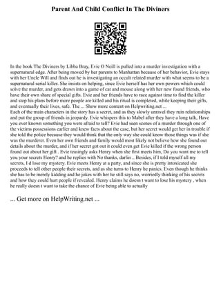 Libba Book Real Example Apa Article Summary Example | PDF