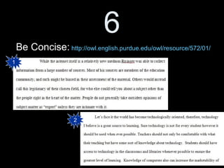 Common Writing Errors
My Own Personal Writing Lab
OWL of Purdue
Carla Piper, Ed. D.
 