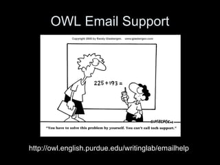 4
• Plural vs. Possessive
• Apostrophes -
http://owl.english.purdue.edu/owl/resource/621/01/
it’s or its
Student’s or
Students’
 