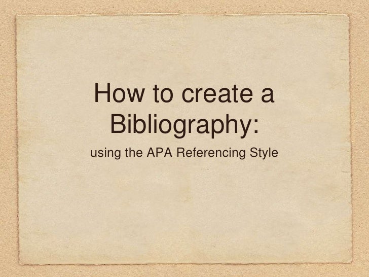 apa power point
