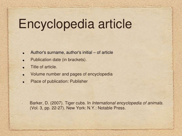 how to write a bibliography for an encyclopedia Bibliography: bibliography, the how to write a bibliography bibliography - student encyclopedia (ages 11 and up) article history article contributors feedback. how to write a bibliography for an encyclopedia Bibliography: bibliography, the how to write a bibliography bibliography - student encyclopedia (ages 11 and up) article history article contributors feedback.