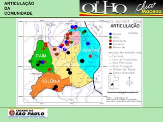 ARTICULAÇÃO DA COMUNIDADE 
