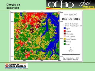 Direção da Expansão 