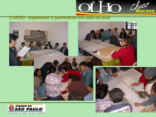 CURSO: mapeando o patrimônio em sala de aula 