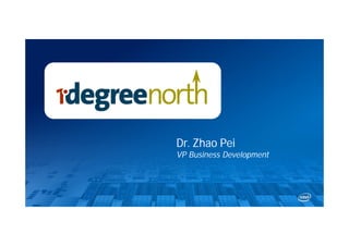 Dr. Zhao Pei
VP Business Development
 